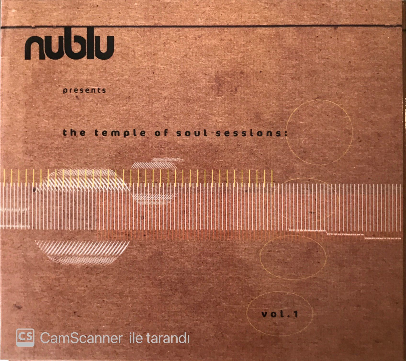 Presents The Temple Of Soul Sessions : Vol 1 CD