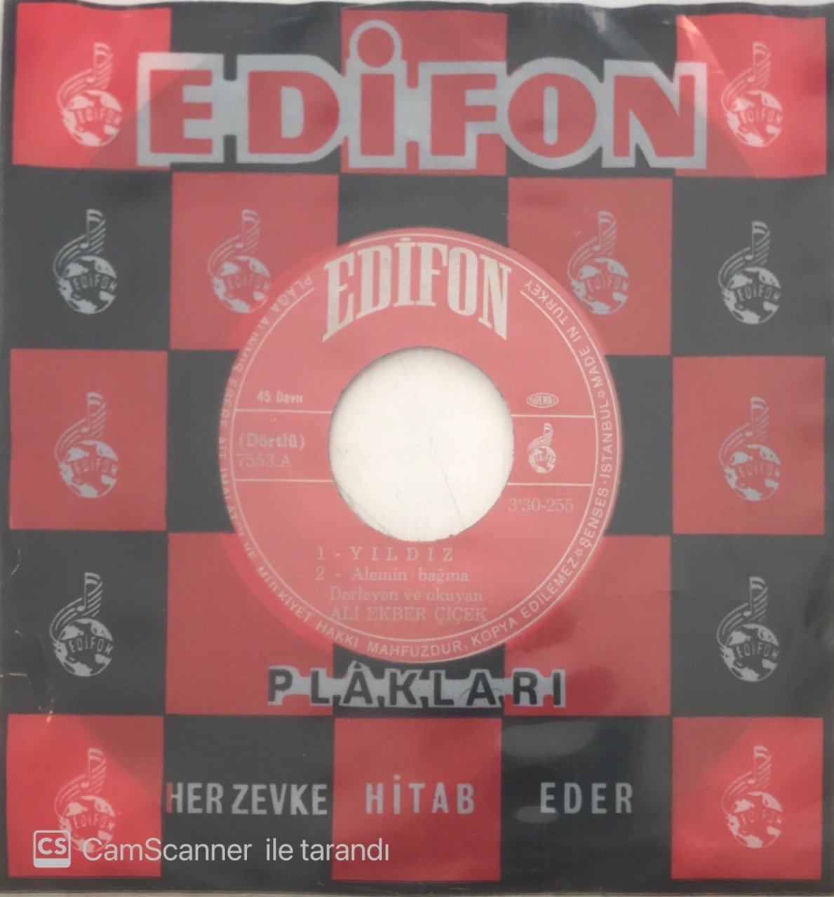 Ali Ekber Çiçek Yıldız 45lik