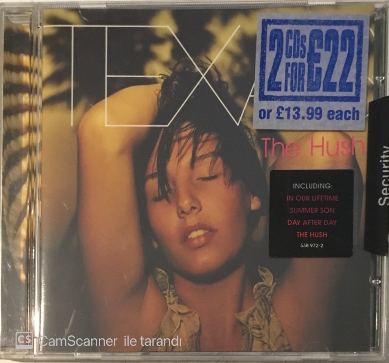 Texas The Hush CD