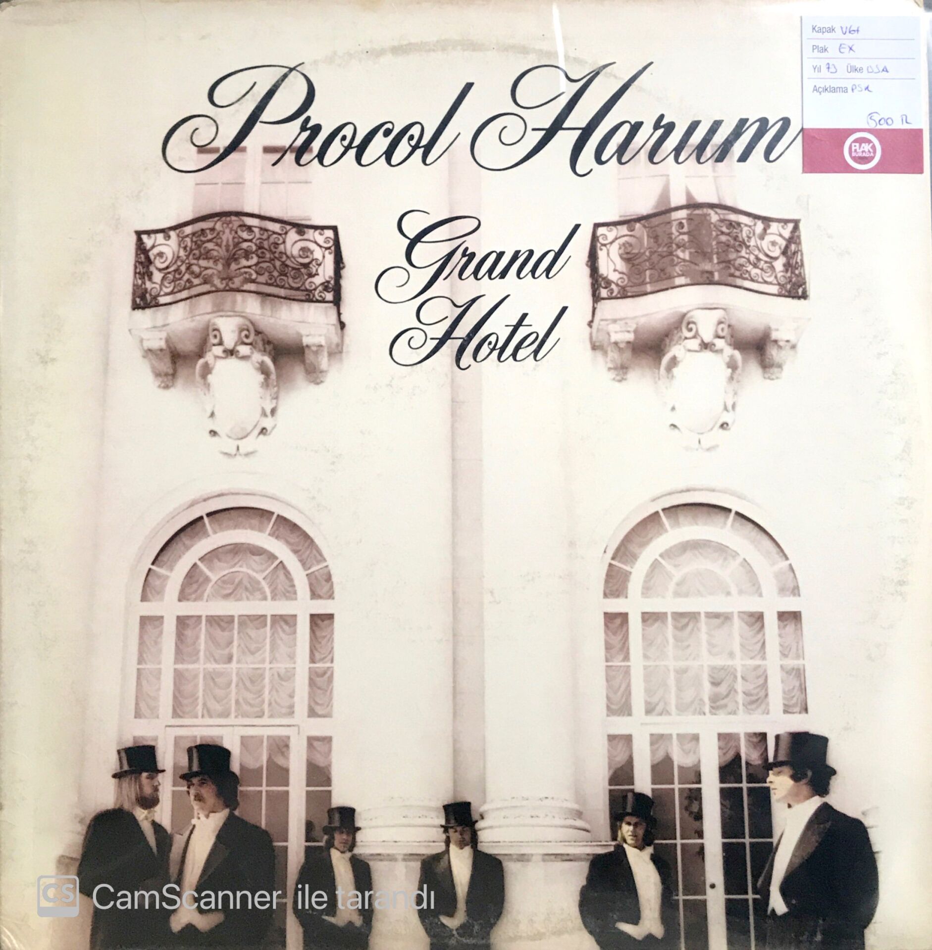 Procol Harum - Grand Hotel LP