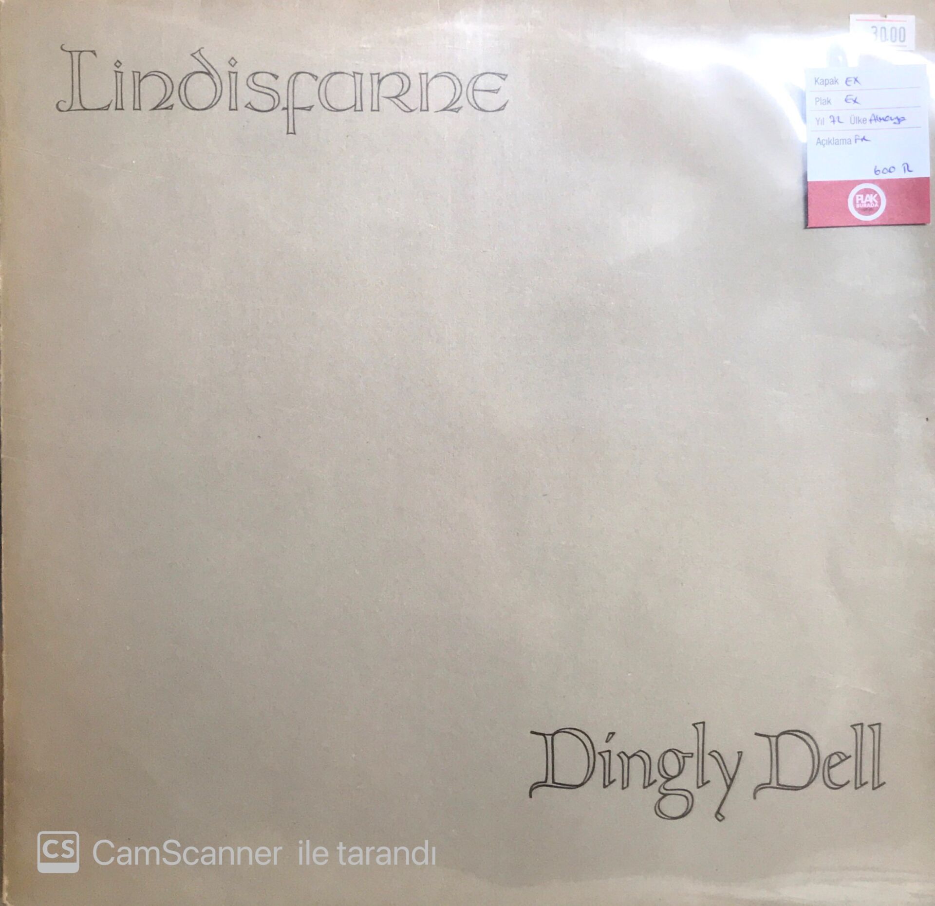 Lindisfarne / Dingly Dell LP