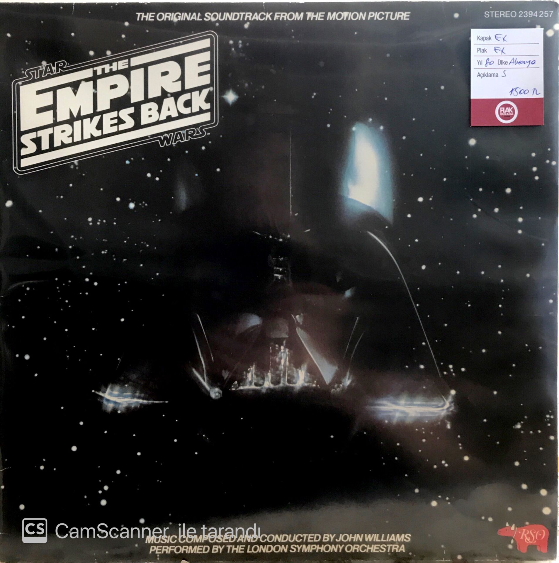 Star Wars - The Empire Strikes Back LP