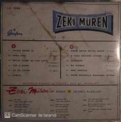 Zeki Müren Yalnız Benim Ol LP