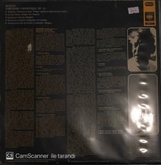 Berlioz Symphonie Fantastique Leonard Bernstein New York Philharmonic LP