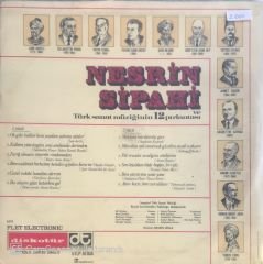 Nesrin Sipahi / Türk Sanat Müziğinin 12 Pırlantası LP