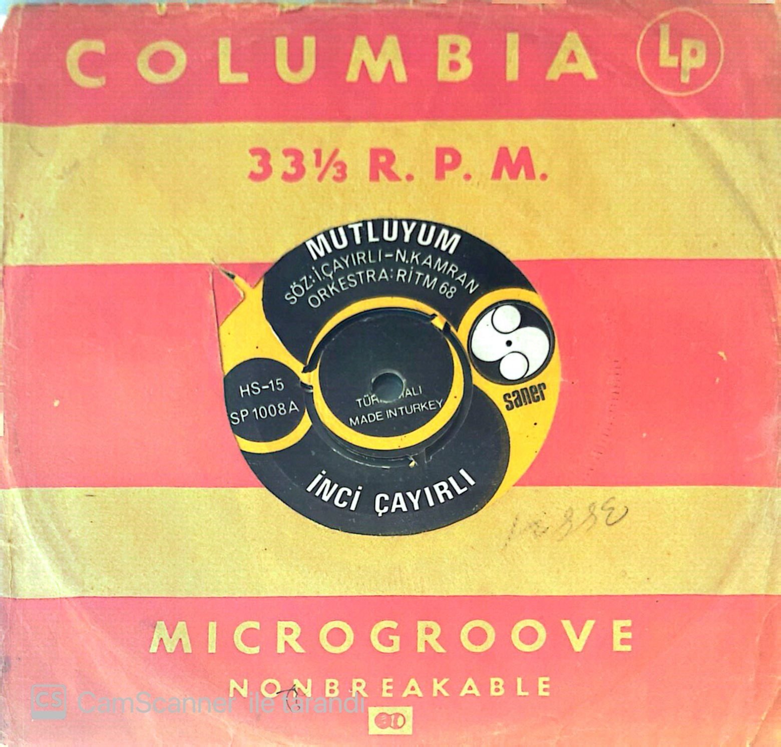 İnci Çayırlı Mutluyum 45lik