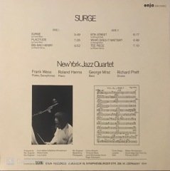 New York Jazz Quartet LP