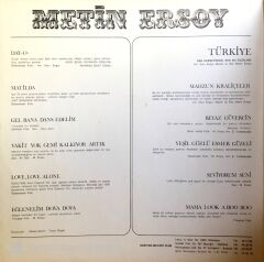 Metin Ersoy Yirminci Sanat Yılı LP