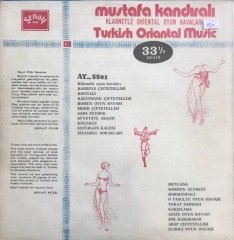 Mustafa Kandıralı Klarnetle Oriental Oyun Havaları Turkish Oriantal Music LP