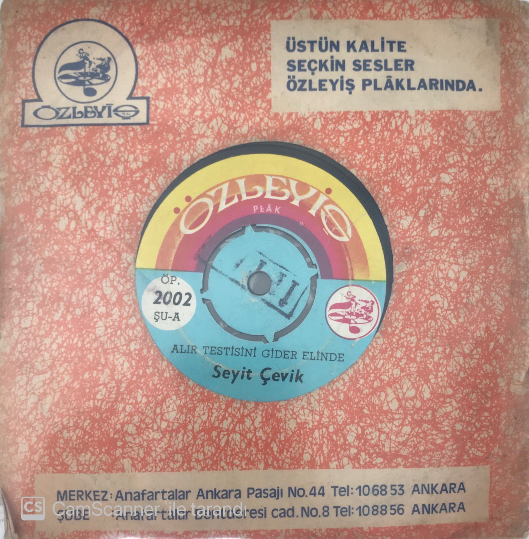 Seyit Çevik - Alır Testisini Gider Elinde 45lik