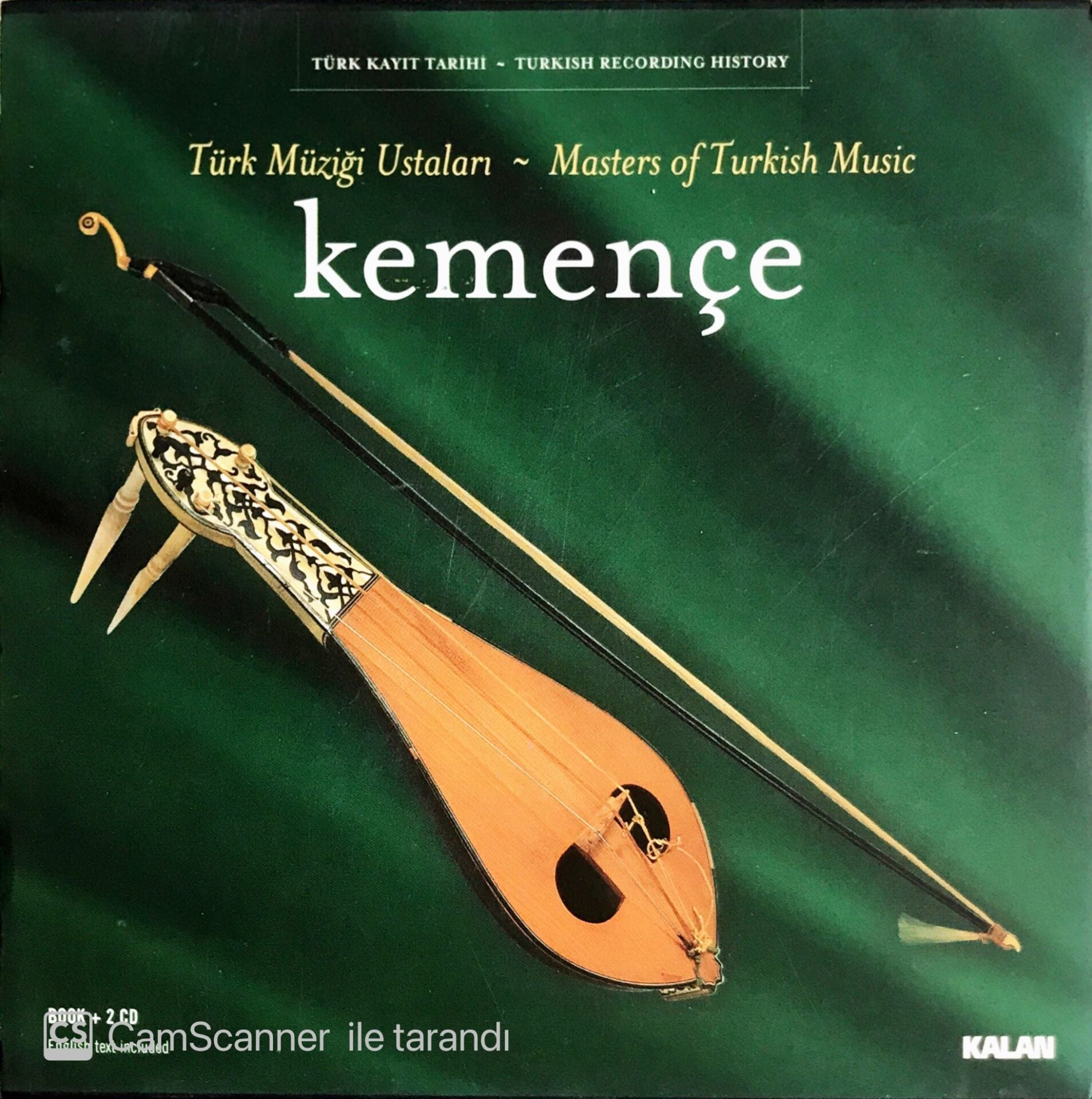 Türk Müziği Ustaları - Kemençe - CD