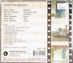 Derya Türkan & Sokratis Sinopoulos - Letter From İstanbul - CD
