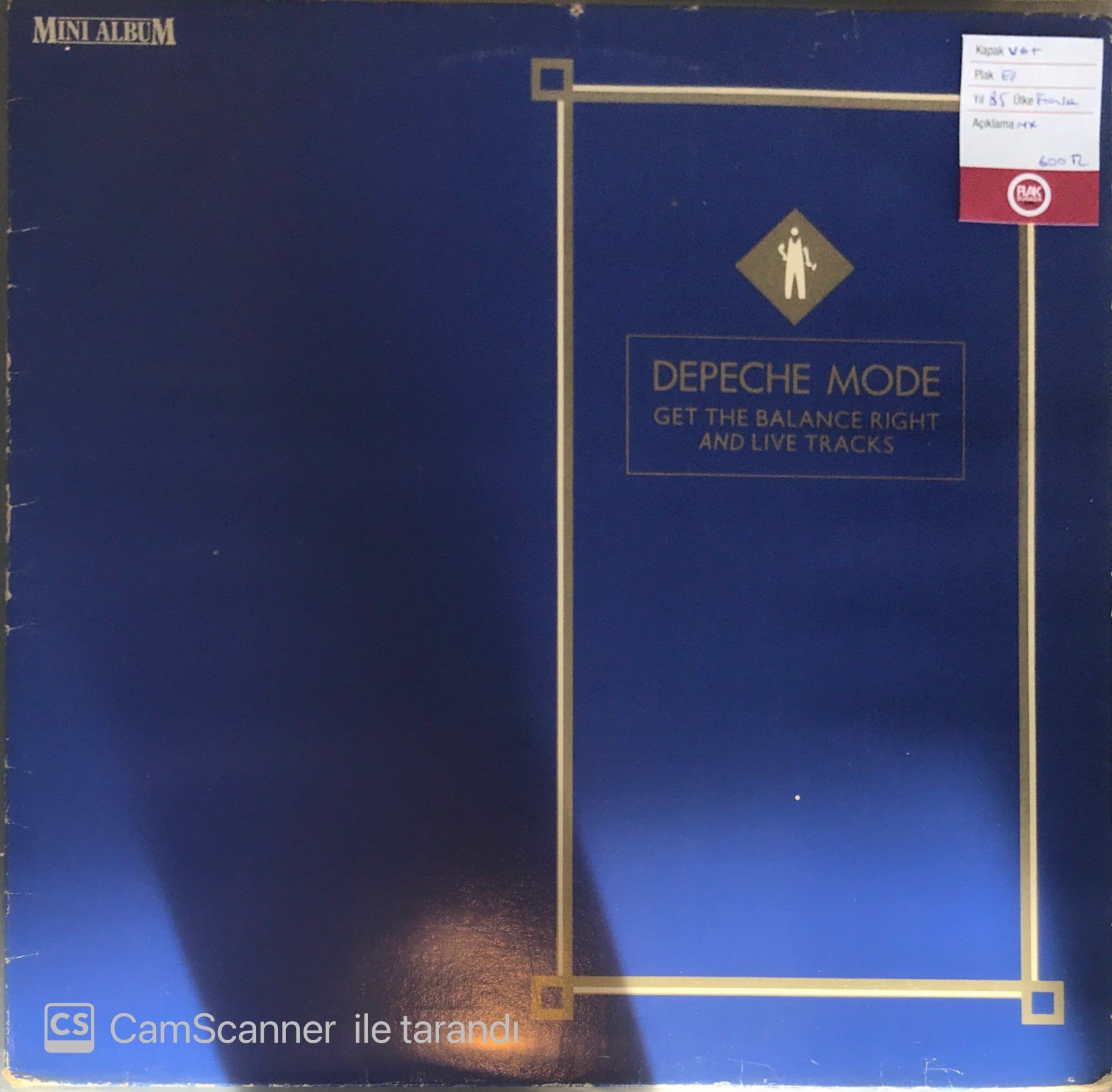 Depeche Mode - Get The Balance Right And Live Tracks MAXİ