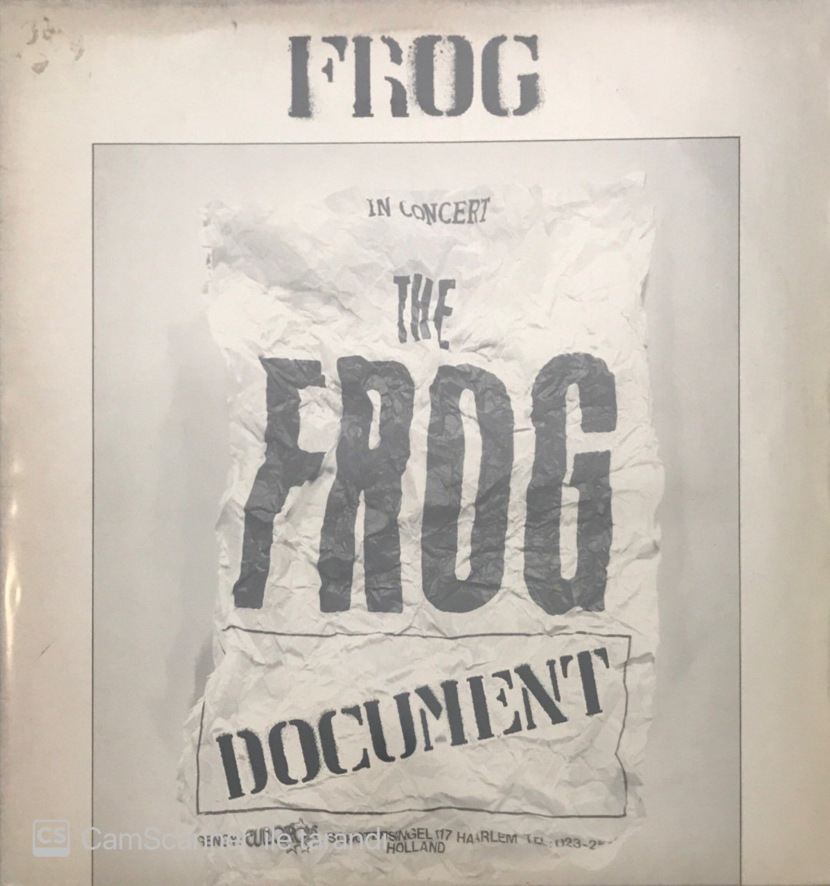 The Frog Document LP