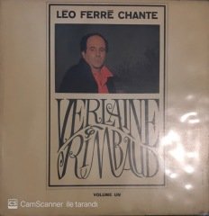 Leo Ferre Chante Verlaine Et Rimbaud Volume Un LP