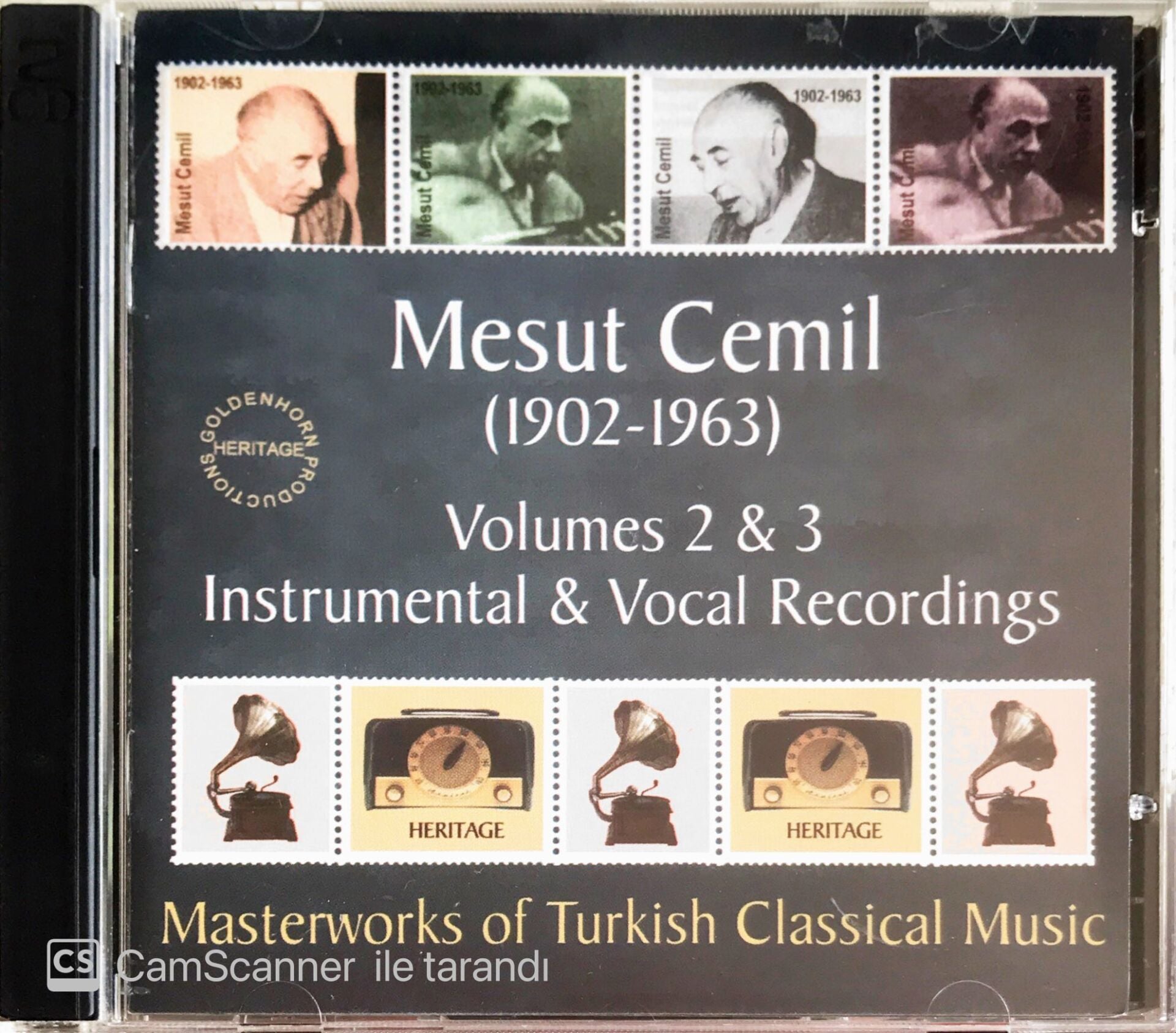 Mesut Cemil (1902-1963) - Volumes 2 & 3 Instrumental  & Vocal Recordings - CD