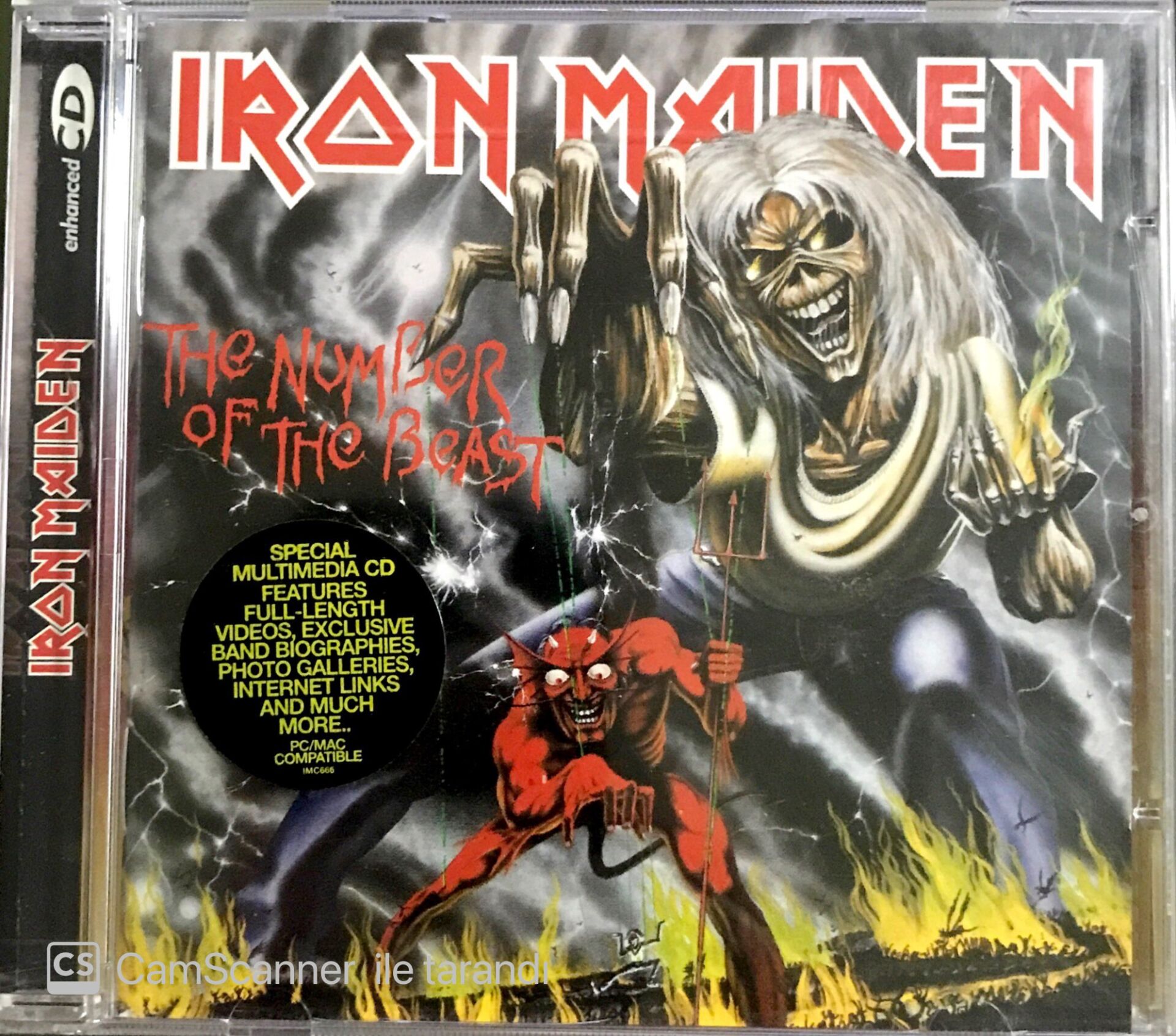 Iron Maiden The Number Of The Beast CD