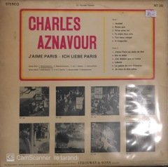 Charles Aznavour J'aime Paris LP