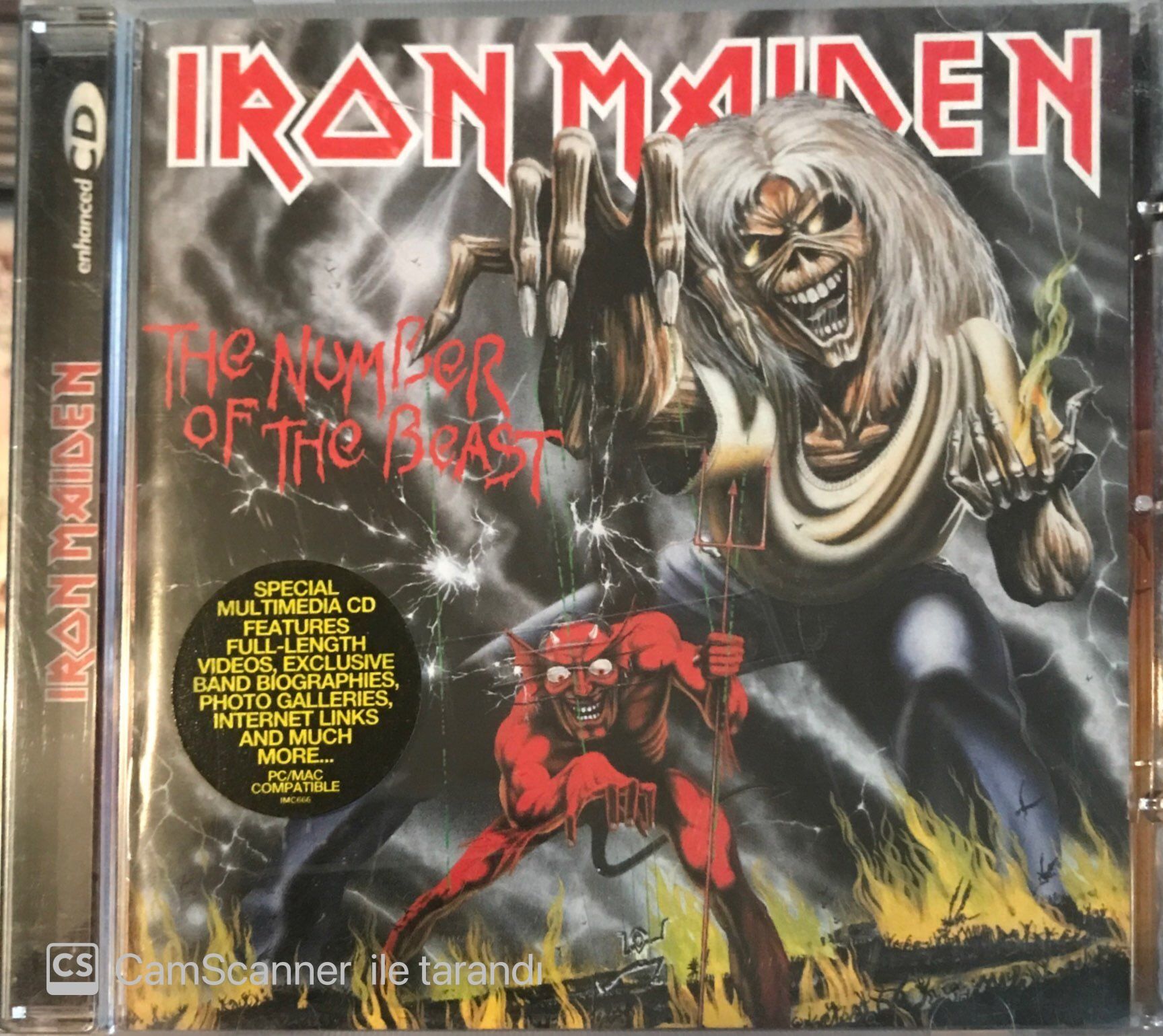 Iron Maiden The Number Of The Beast CD
