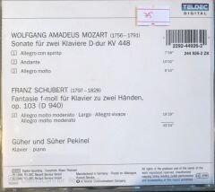 Güher & Süher Pekinel - Wolfgang Amadeus Mozart Sonate Für 2 Klaviere KV 448 CD