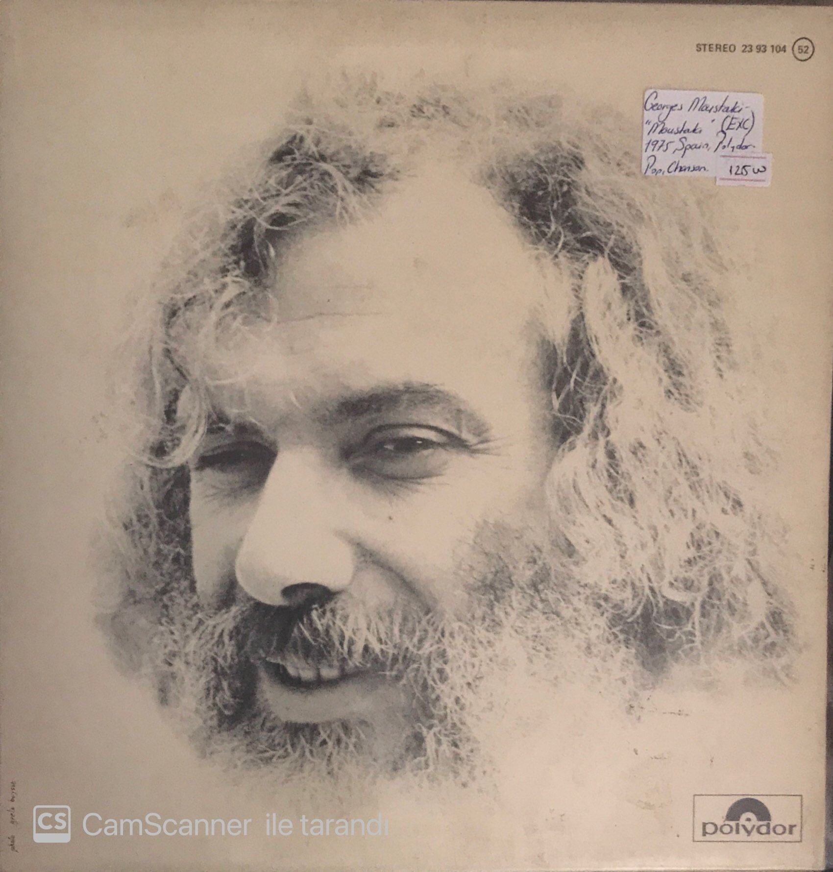 Georges Moustaki Moustaki LP