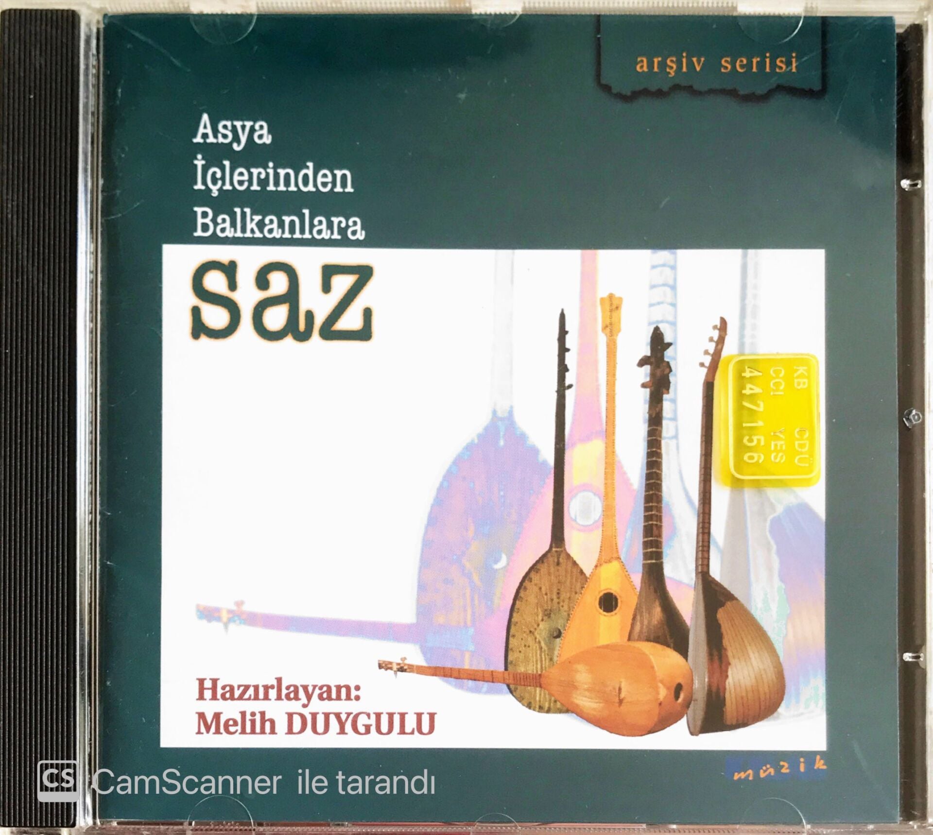 Asya İçlerinden Balkanlara Saz - CD