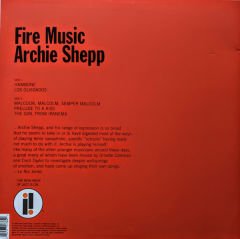 Archie Shepp – Fire Music LP