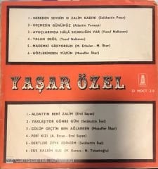 Yaşar Özel - Nereden Sevdim O Zalim Kadını LP