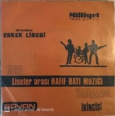 İstanbul Erkek Lisesi 1968 Liseler Arası Hafif Batı Müziği Yarışması İkincisi In The Deeping 45lik