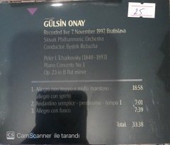 Gülsin Onay Tchaikovsky Piano Concerto No 1 CD