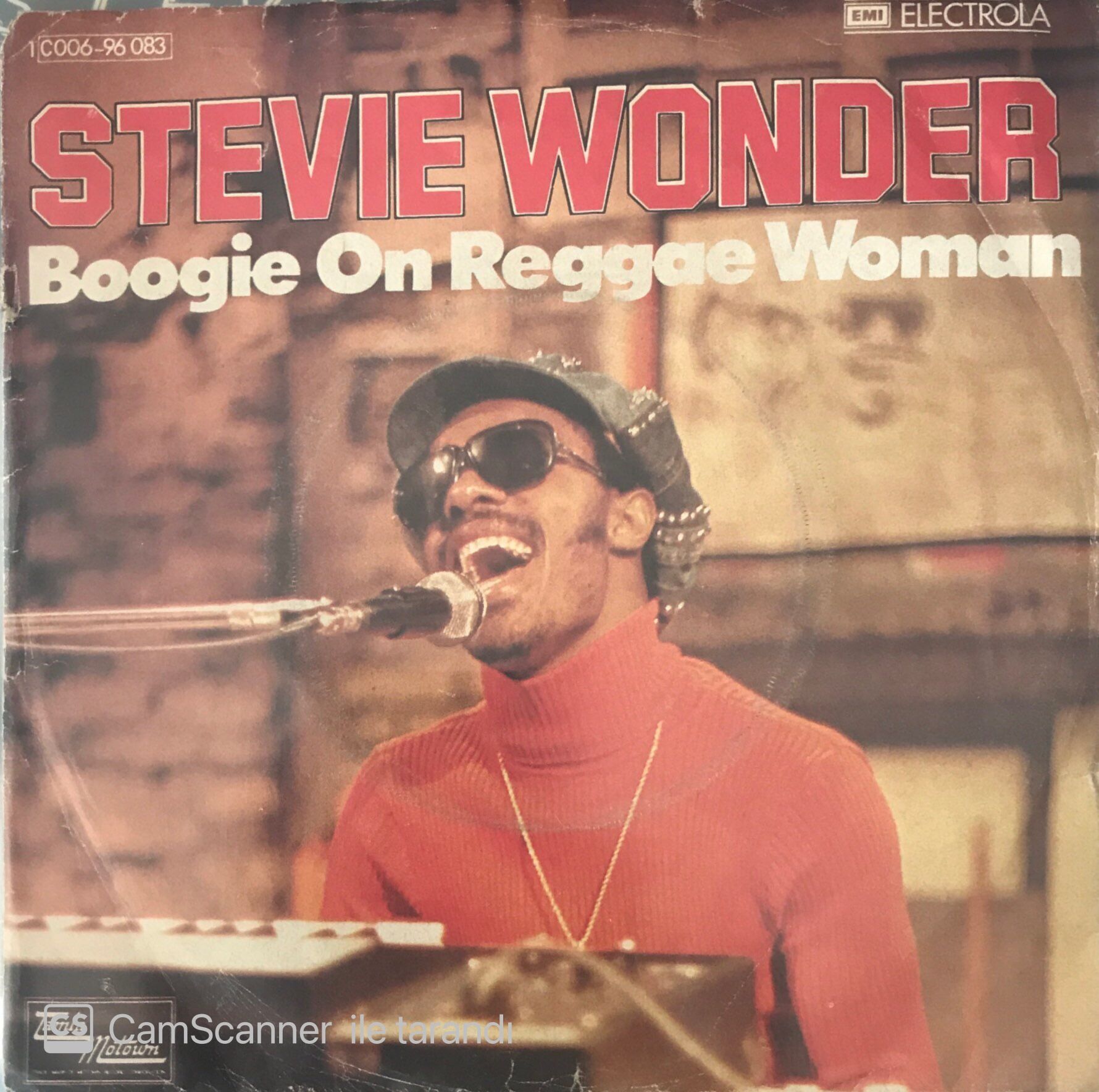 Stevie Wonder - Boogie On Reggae Woman 45lik