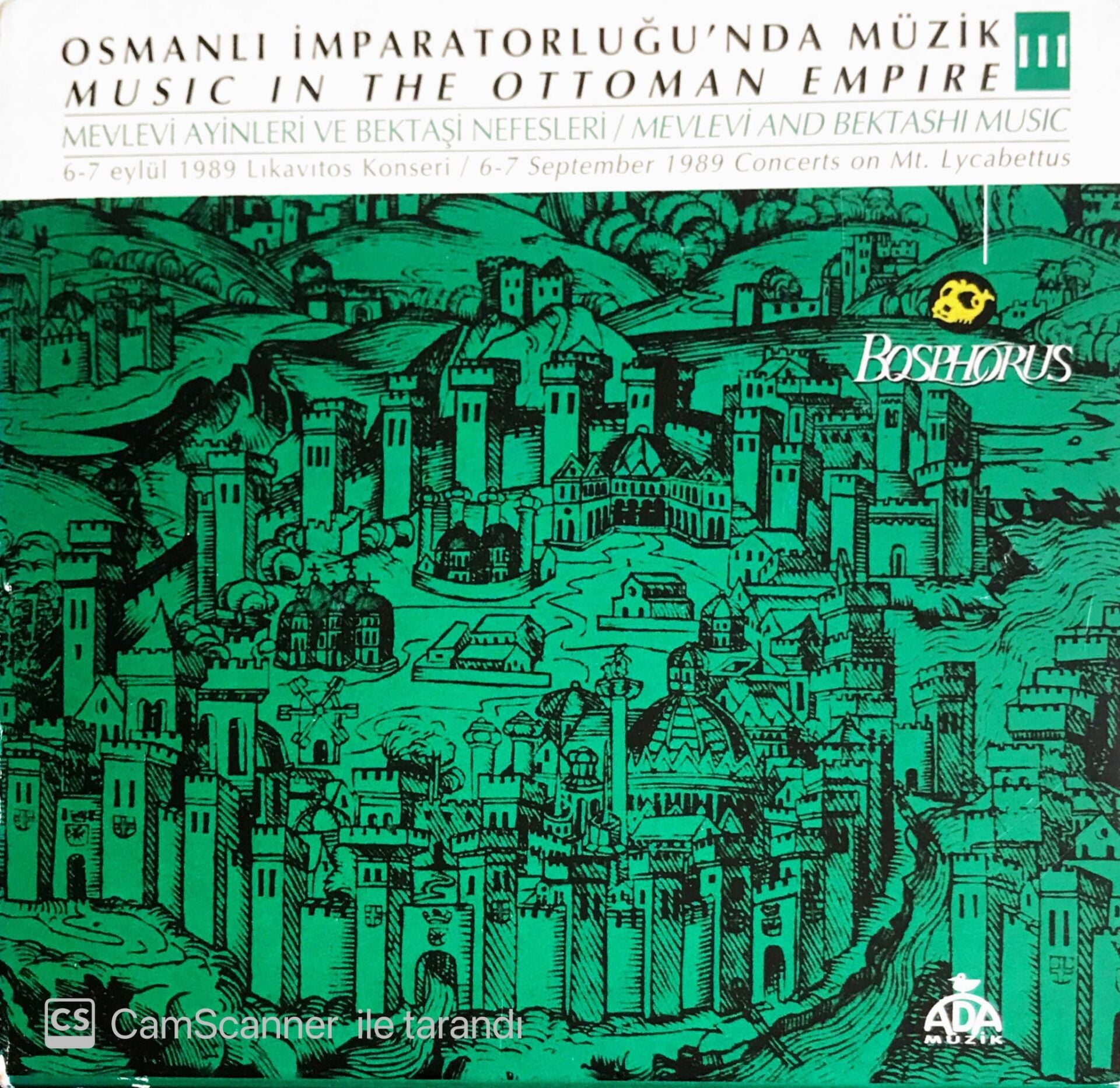 Osmanlı İmparatorluğu'nda Müzik - Mevlevi Ayinleri Ve Bektaşi Nefesleri - CD