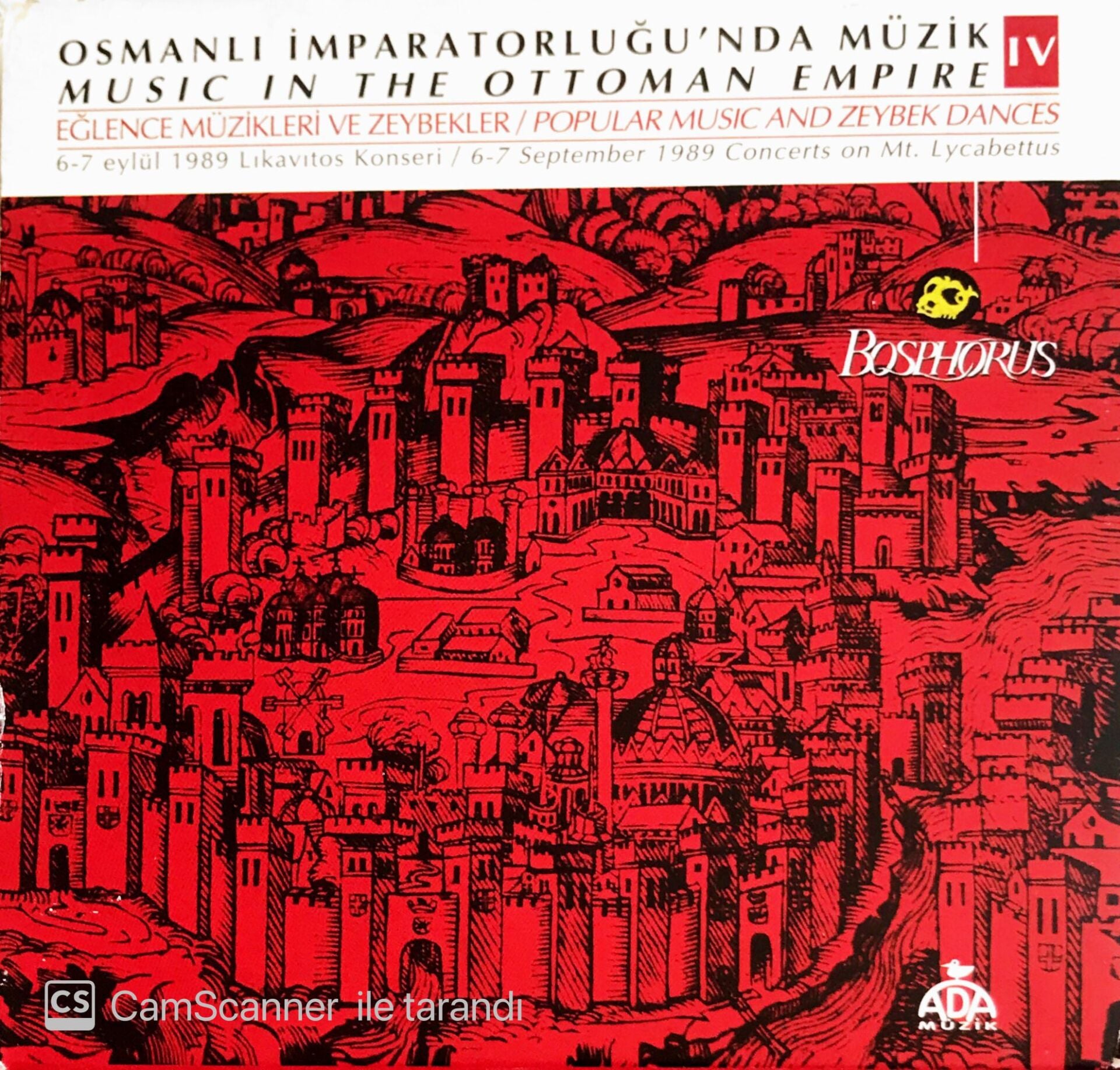 Osmanlı İmparatorluğu'nda Müzik - Eğlence Müzikleri Ve Zeybekler - CD