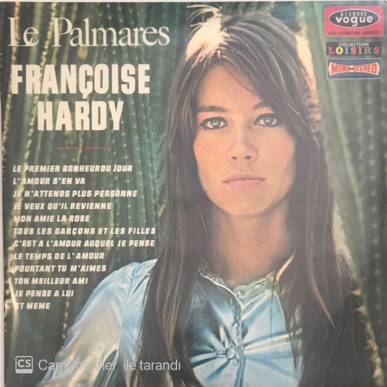Françoise Hardy Le Palmares LP