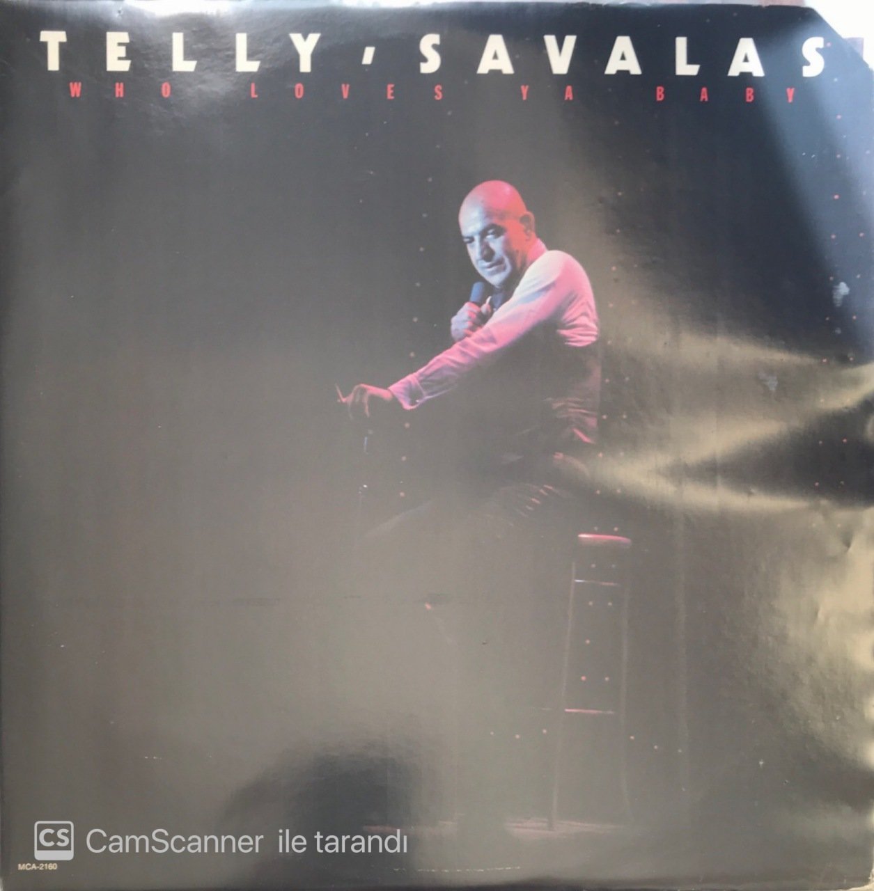 Telly Savalas Who Loves Ya Baby LP