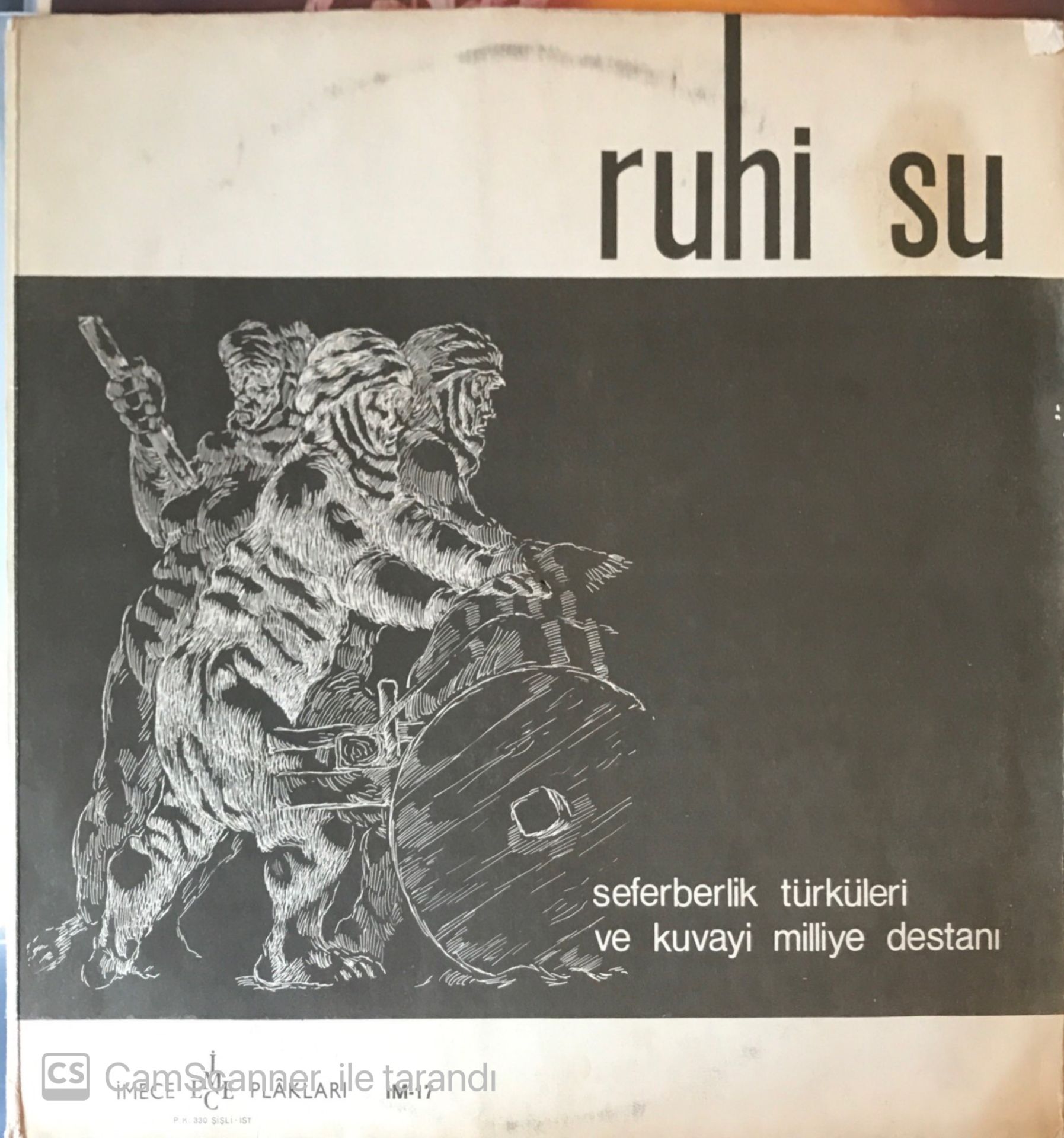 Ruhi Su Seferberlik Türküleri ve Kuvayi Milliye Destanı LP