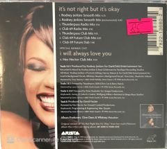 Whitney Houston - It's Not Right But It's Okay CD
