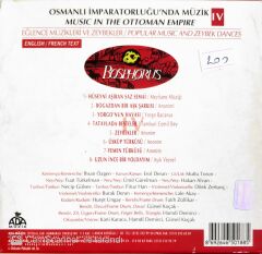 Osmanlı İmparatorluğu'nda Müzik - Eğlence Müzikleri Ve Zeybekler - CD
