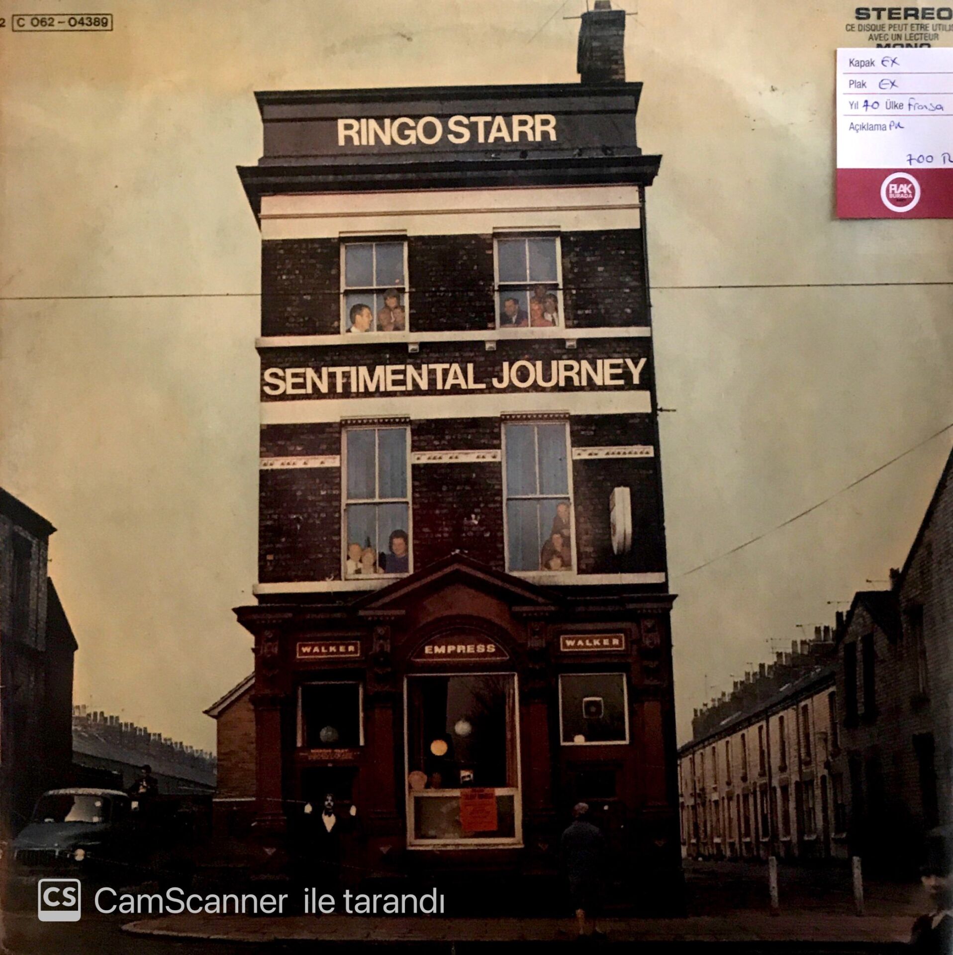Ringo Star / Sentimental Journey LP