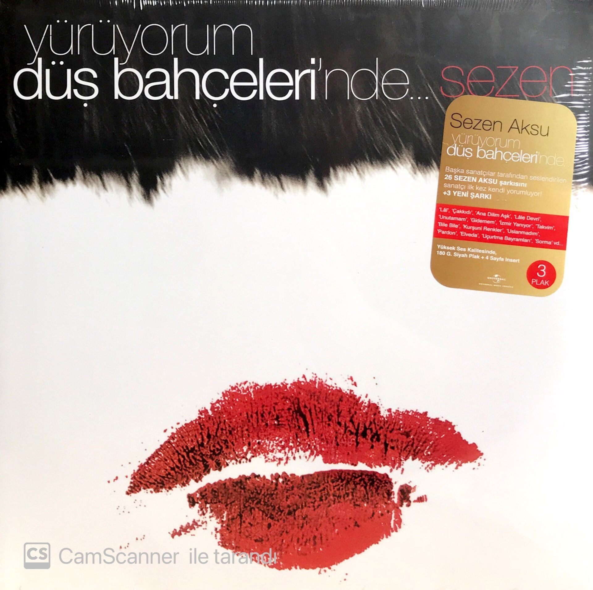 Sezen Aksu / Yürüyorum Düş Bahçelerinde 3xLP