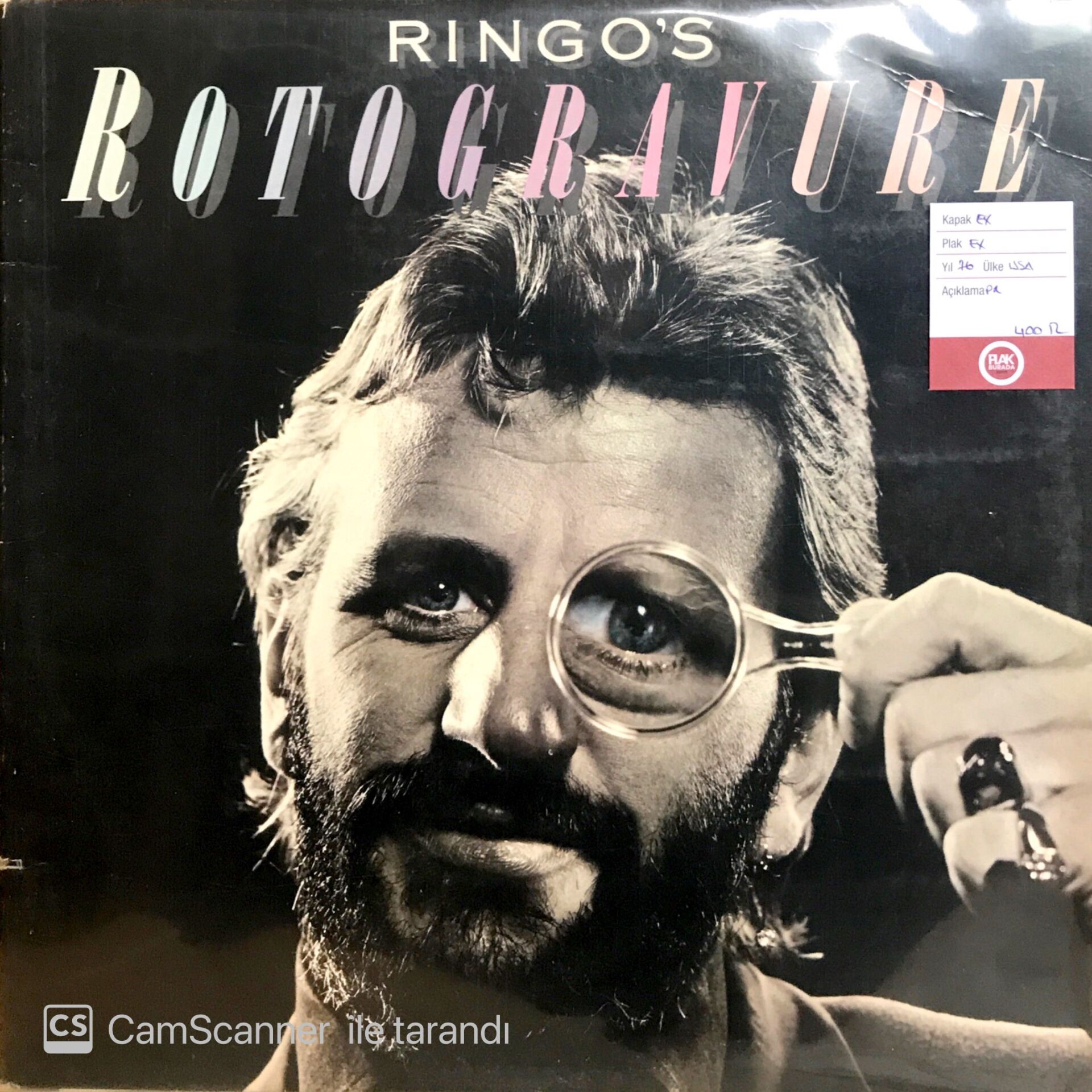 Ringo's Rotogravure LP