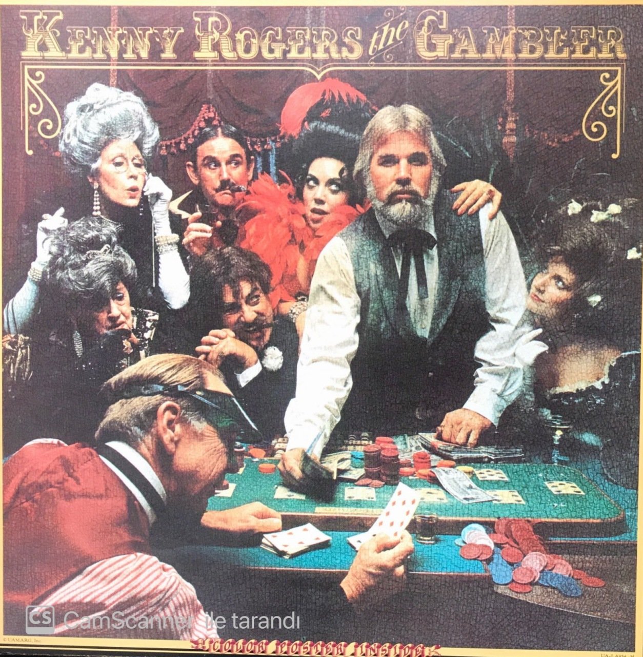 Kenny Rogers The Gambler LP