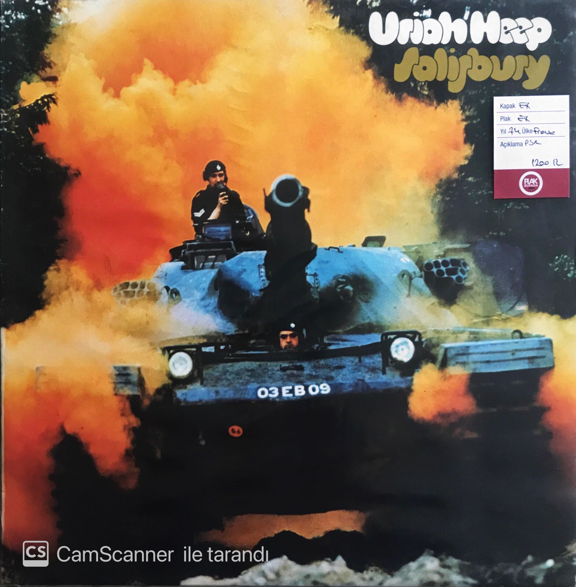 Uriah Heep – Salisbury - LP
