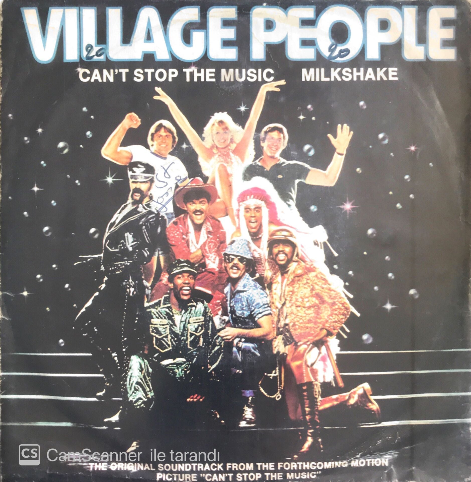 Village People - Can't Stop The Music/Milkshake - 45'lik