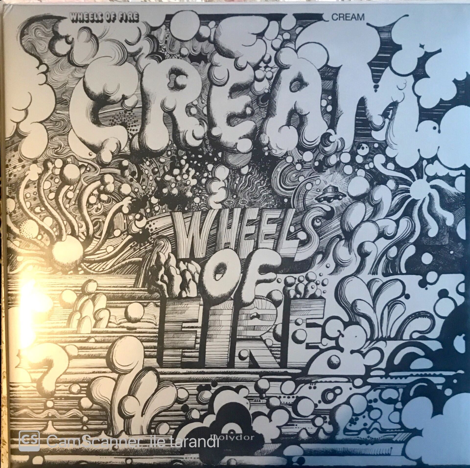 Cream Wheels Of Fire Double LP