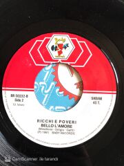 Ricchi & Poveri - Sara Perche Ti Amo - 45'lik