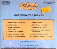 Golden Movie Themes - 101 Strings CD