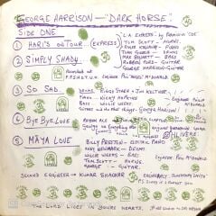 George Harrison / Dark Horse LP