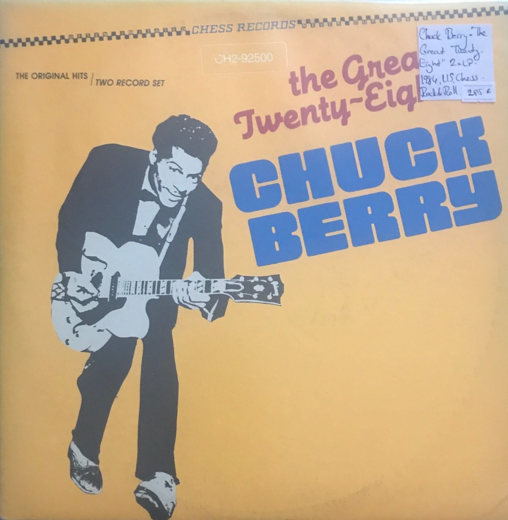 Chuck Berry The Great Twenty Eight Double LP