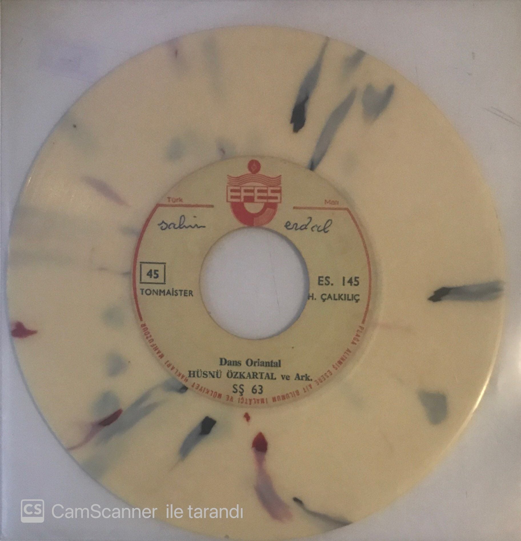 Hüsnü Özkartal Ve Arkadaşları Dans Oriantal 45lik